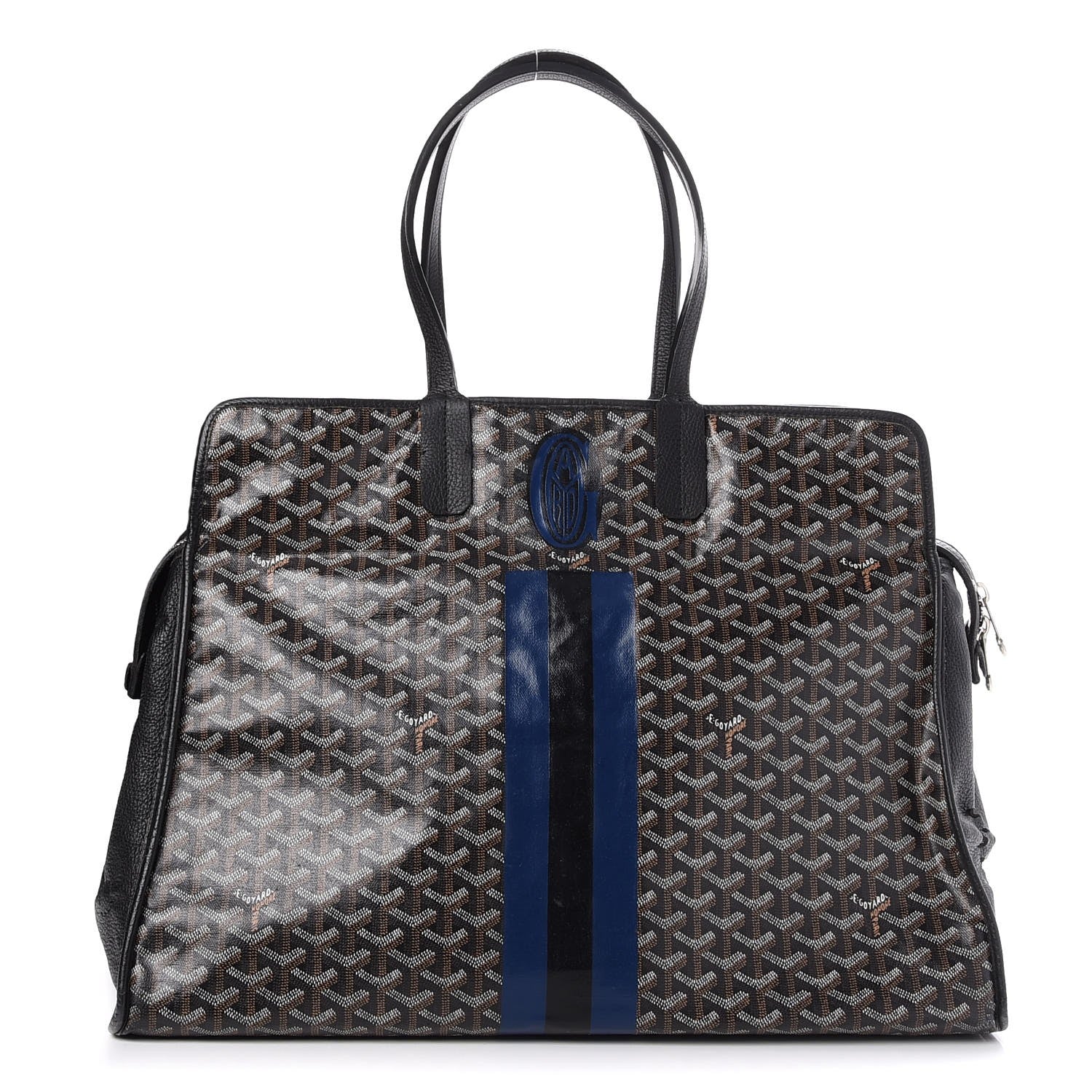 Goyard Chevron Sac Hardy Pet Carrier GM Black 1 of 29