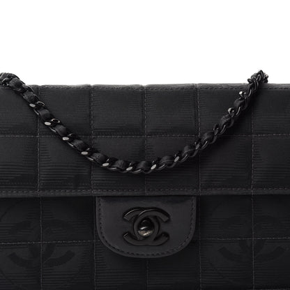 Chanel Nylon Travel East West Flap Black 14 of 14
