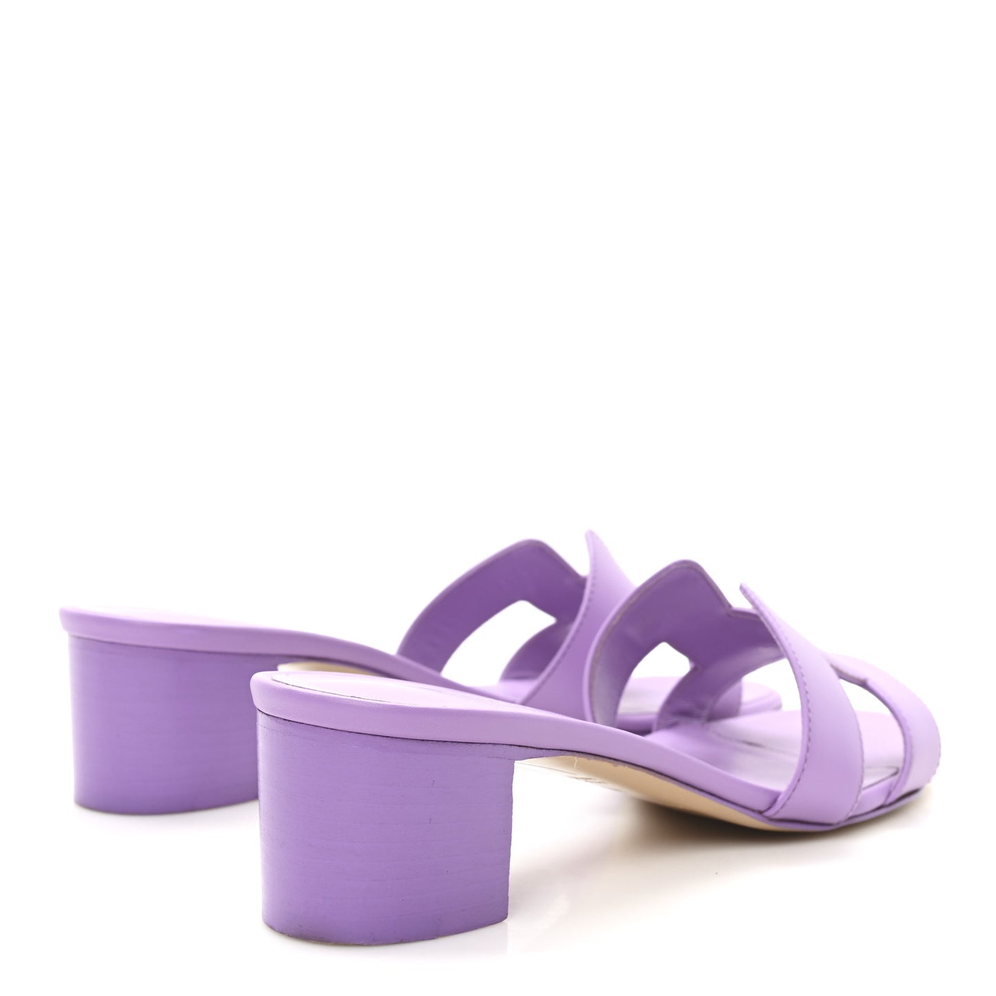 Calfskin Oasis Sandals 36.5 Violet