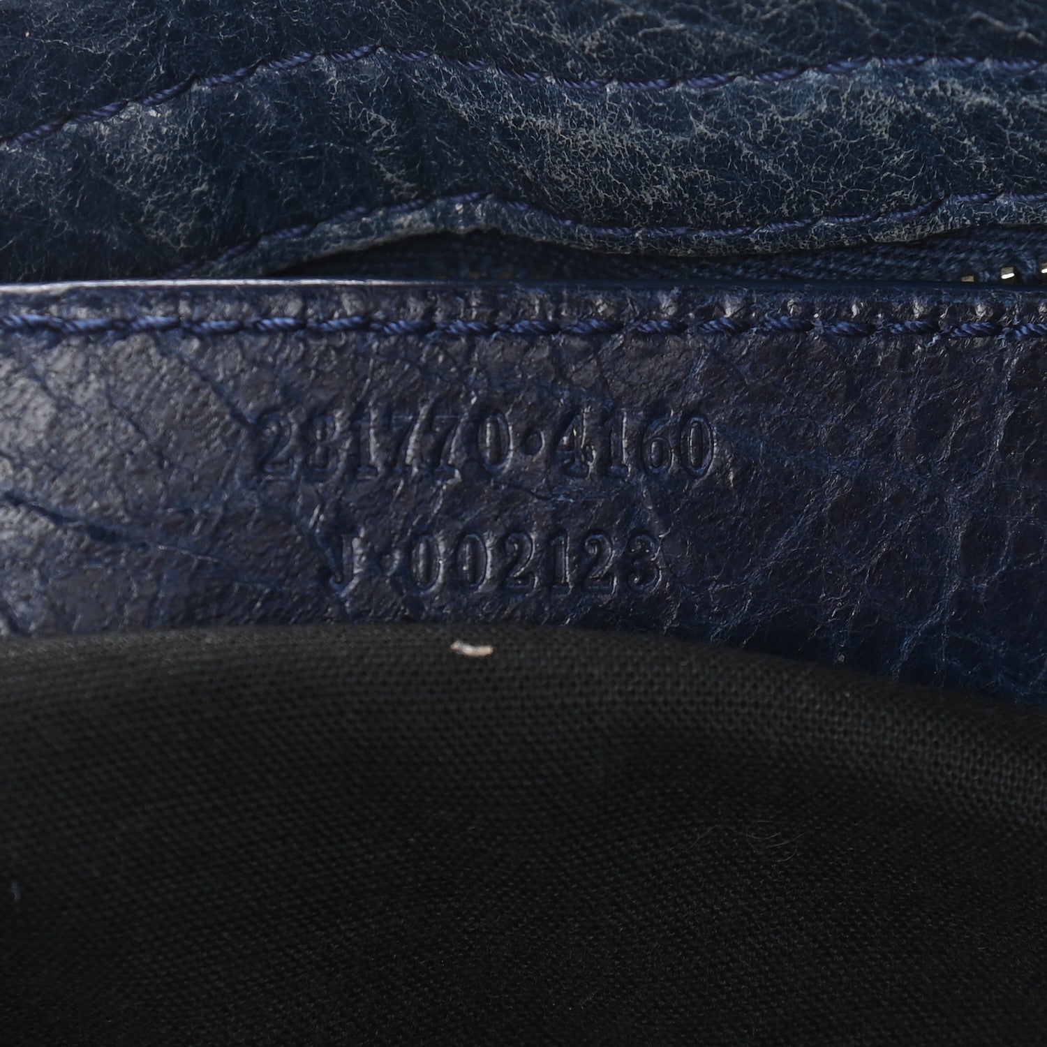 Balenciaga Agneau Giant 12 Gold Hardware City Bleu Mineral 7 of 9