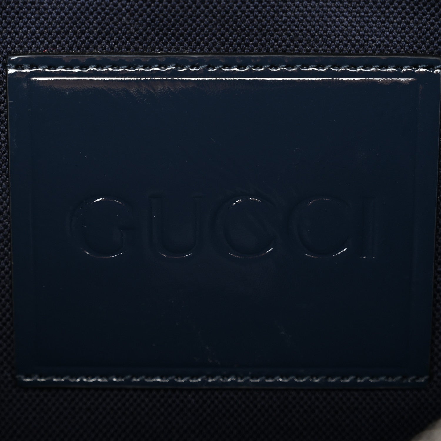 Gucci Denim GG Monogram Camouflage Small Crossbody Bag Blue 6 of 11
