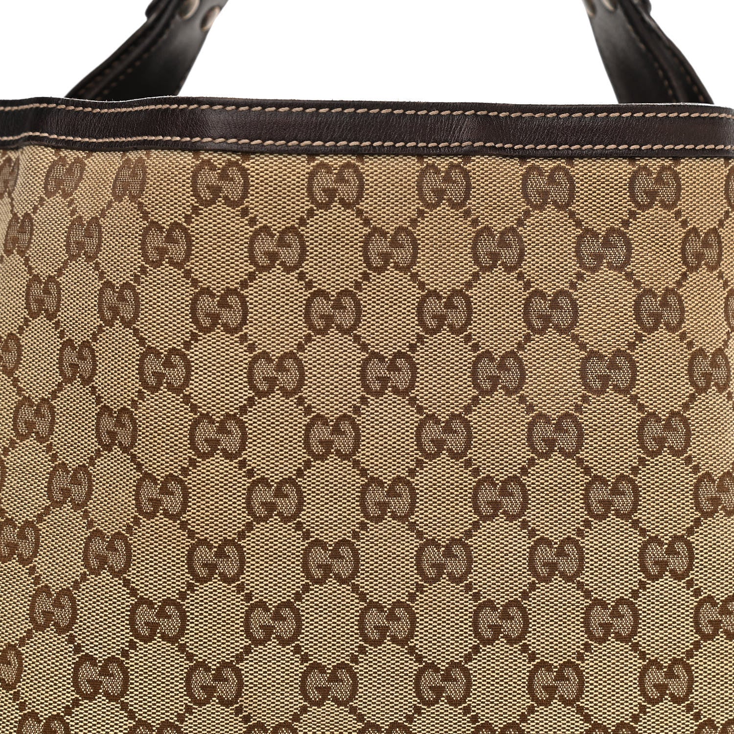 Gucci Monogram Large Wave Hobo Dark Brown 8 of 13