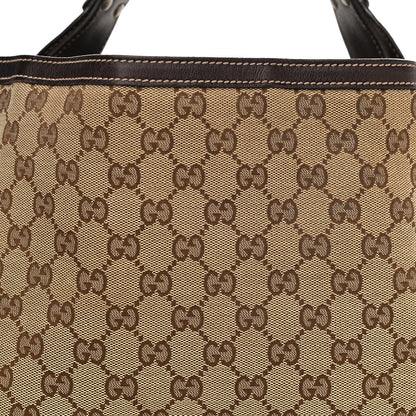 Gucci Monogram Large Wave Hobo Dark Brown 8 of 13