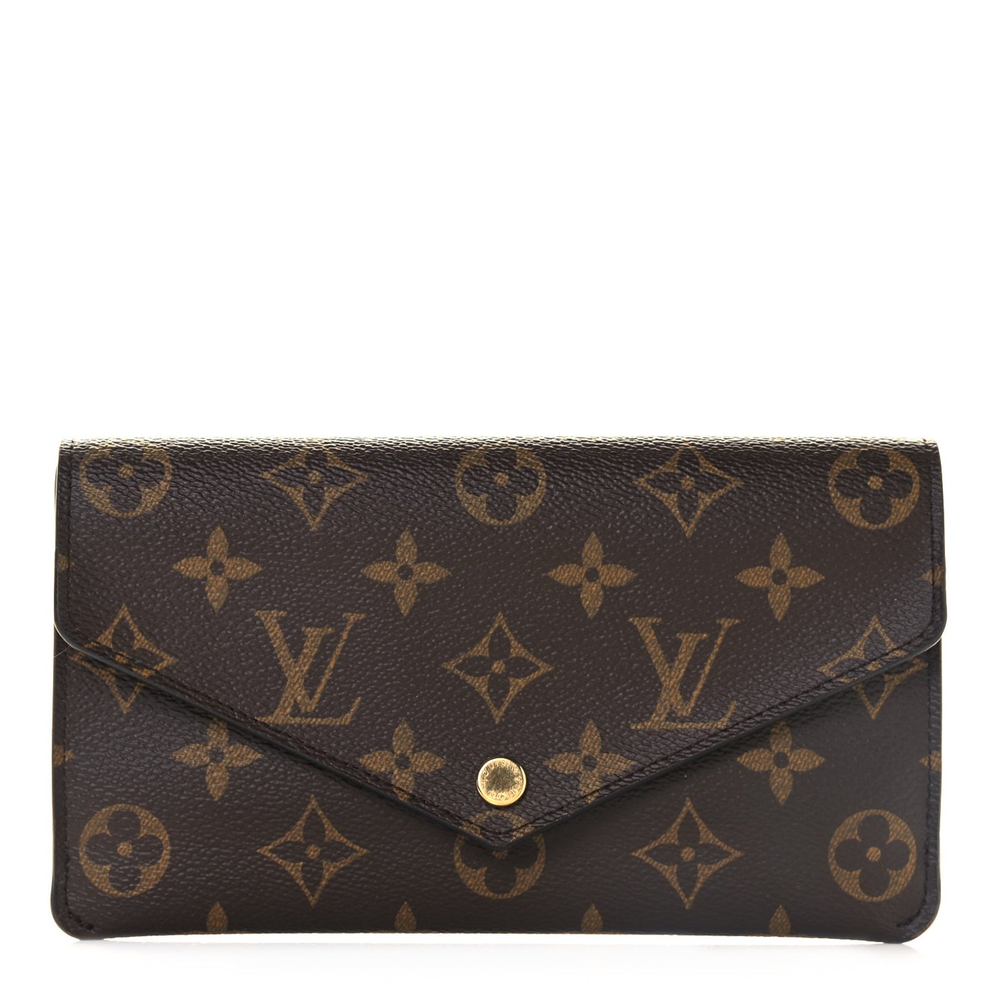 Monogram Jeanne Wallet Rose Ballerine