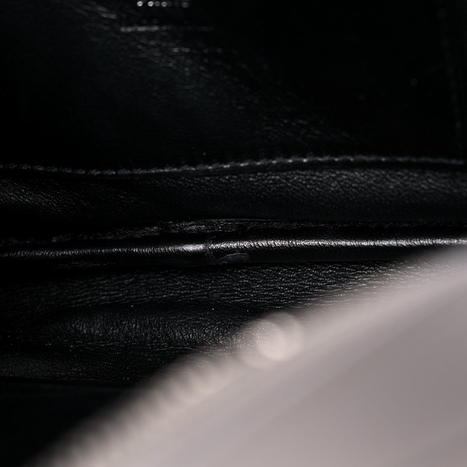 Saint Laurent Grain De Poudre Matelasse Monogram Mini Lou Camera Bag Granite 10 of 11