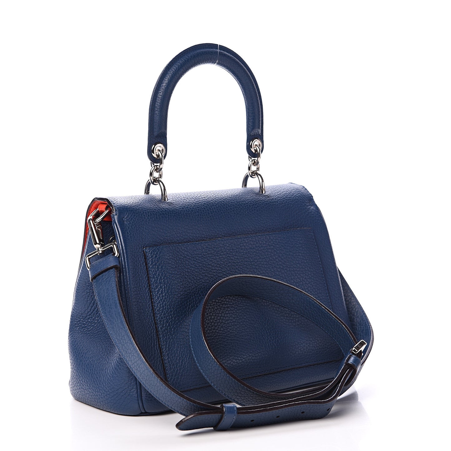 Bullcalf Small Be Dior Flap Mineral Blue