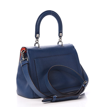 Christian Dior Bullcalf Small Be Dior Flap Mineral Blue 2 of 15
