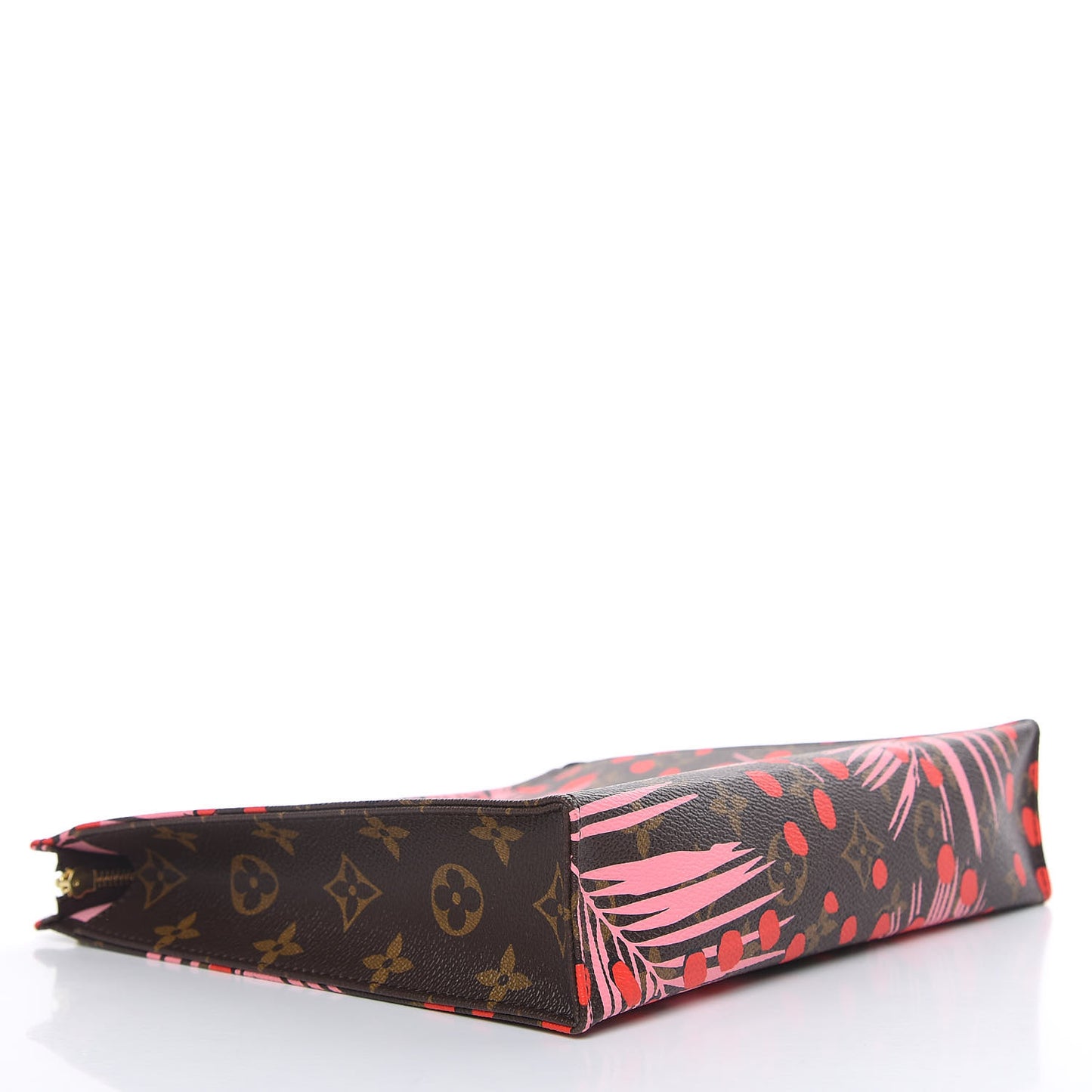Monogram Jungle Dots Toiletry Pouch 26 Sugar Pink Poppy