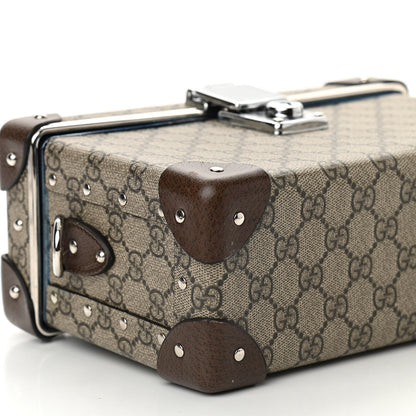 Gucci GG Supreme Monogram Globe-Trotter Beauty Case Brown 9 of 10