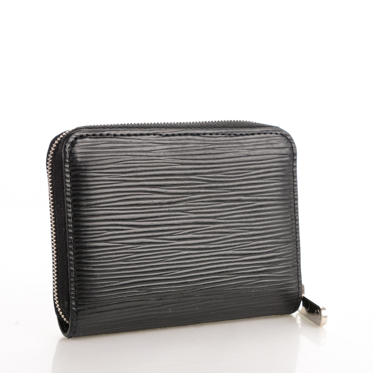 Louis Vuitton Epi Zippy Coin Purse Black 3 of 7