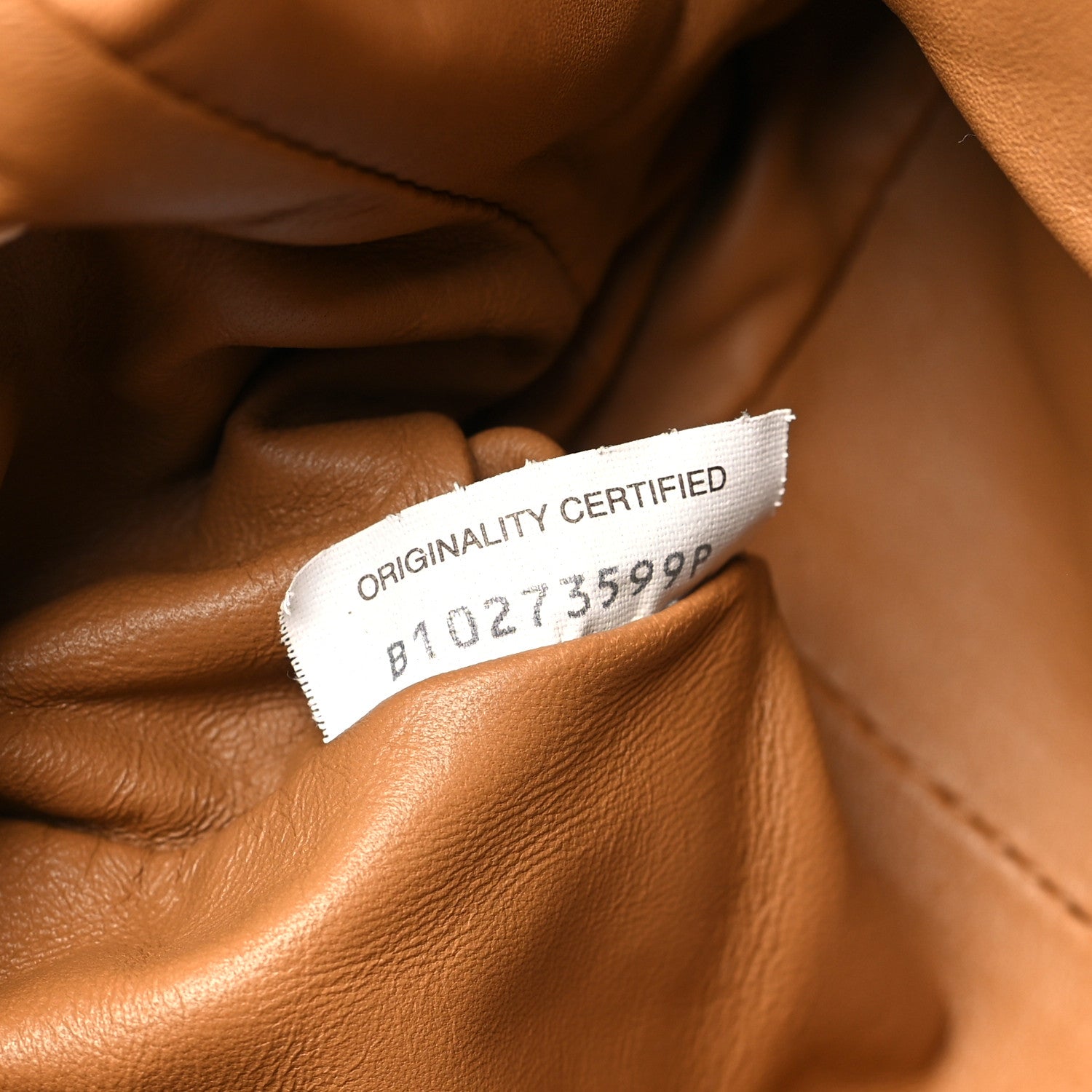 Bottega Veneta Nappa Intrecciato Teen Pouch Caramel 7 of 11