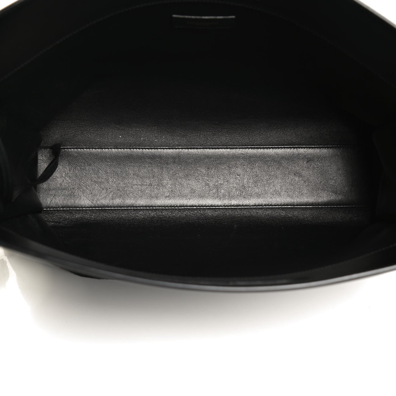Saint Laurent Suede All-Over Monogram Convertible Tote Black 10 of 11