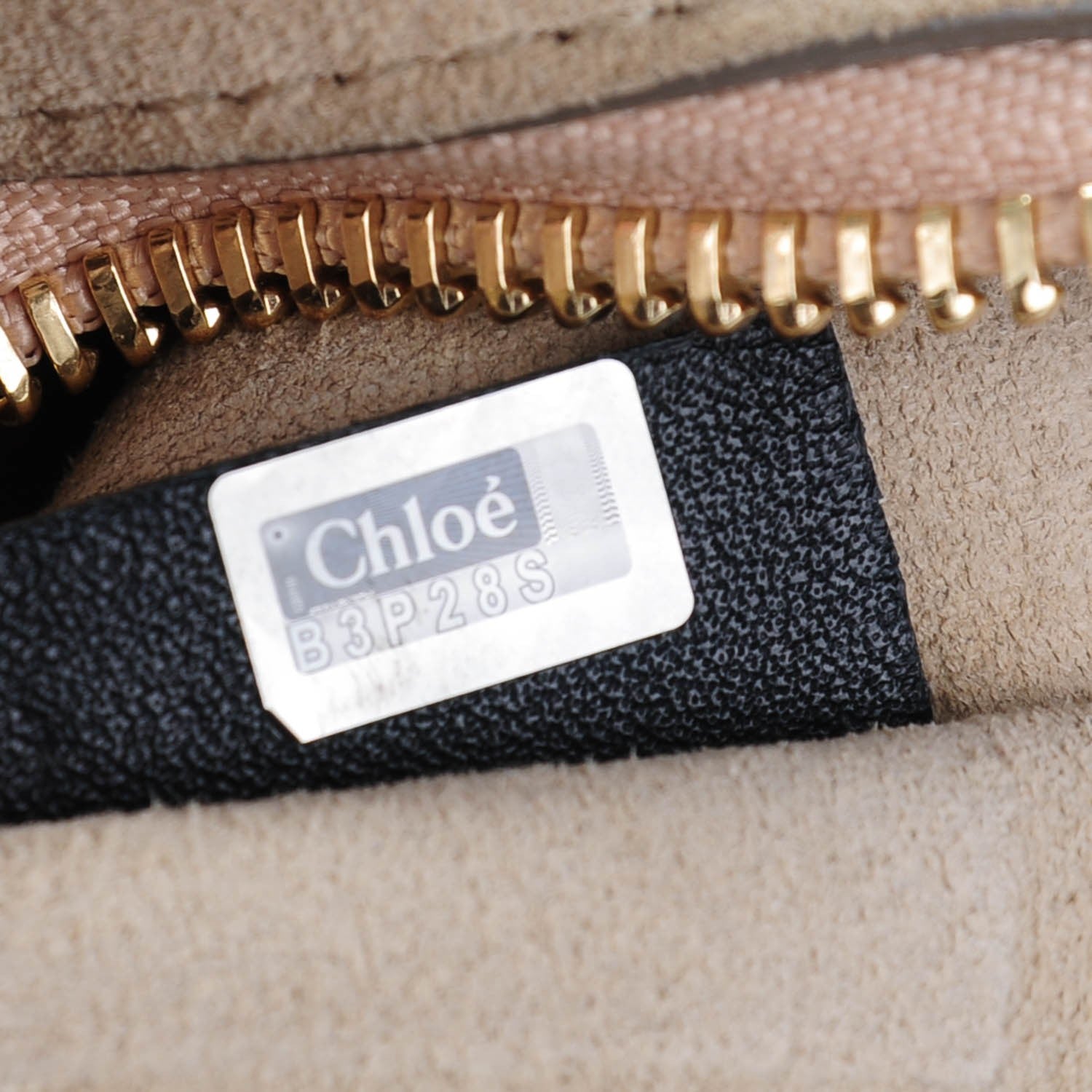 Chloe Suede Calfskin Medium Faye Shoulder Bag Black 8 of 8