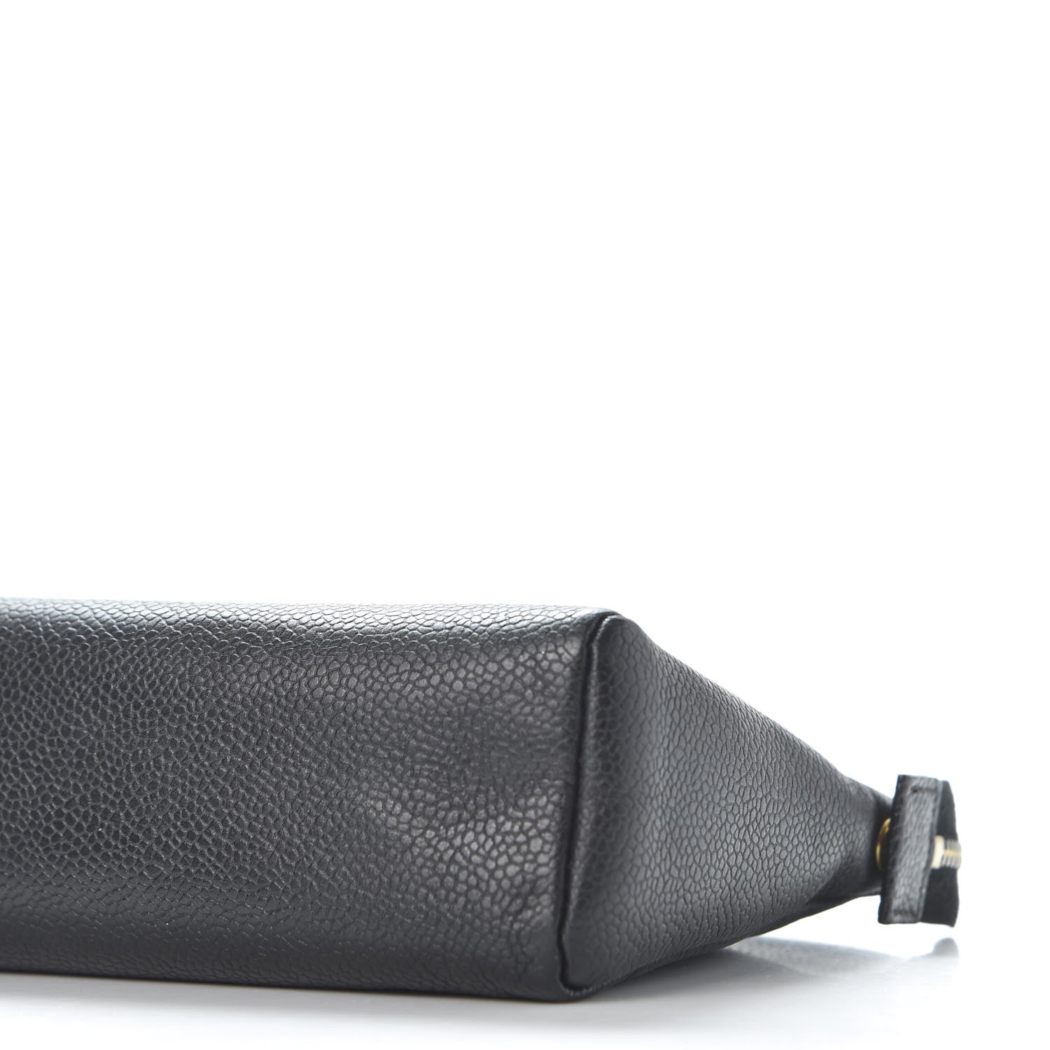 Chanel Caviar Timeless CC Cosmetic Pouch Black 6 of 10