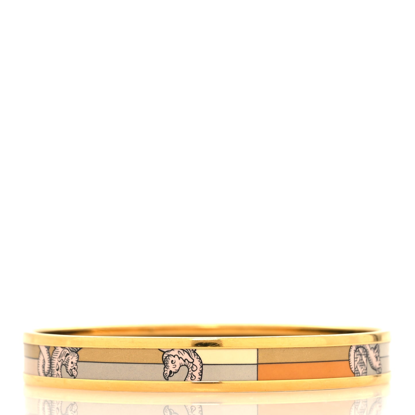 Enamel Printed Della Cavalleria Narrow Bracelet 65