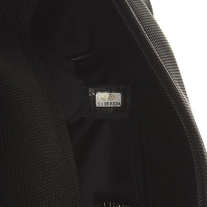 Chanel Coated Canvas Paris Biarritz Hobo Black 7 of 7
