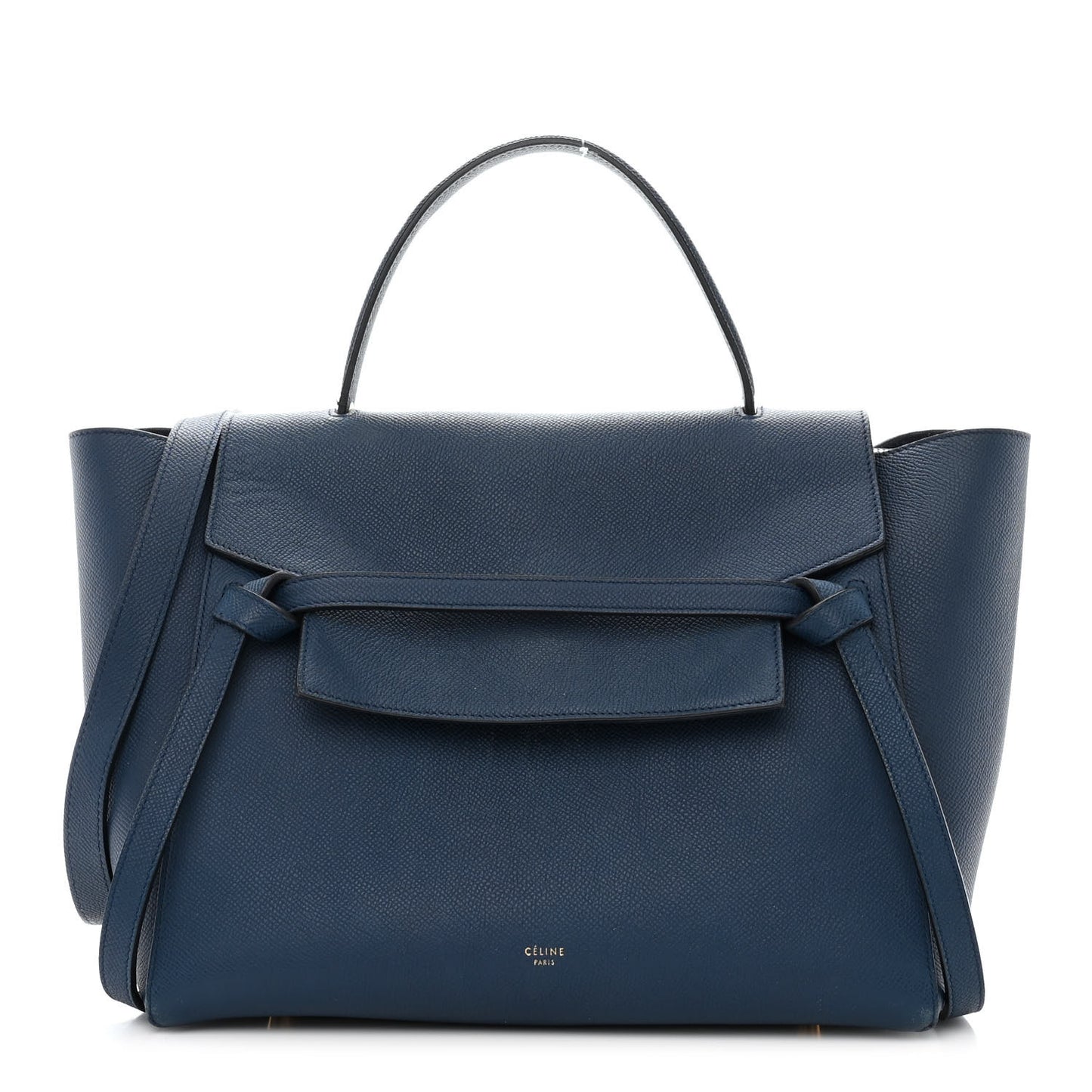 Grained Calfskin Mini Belt Bag Deepsea