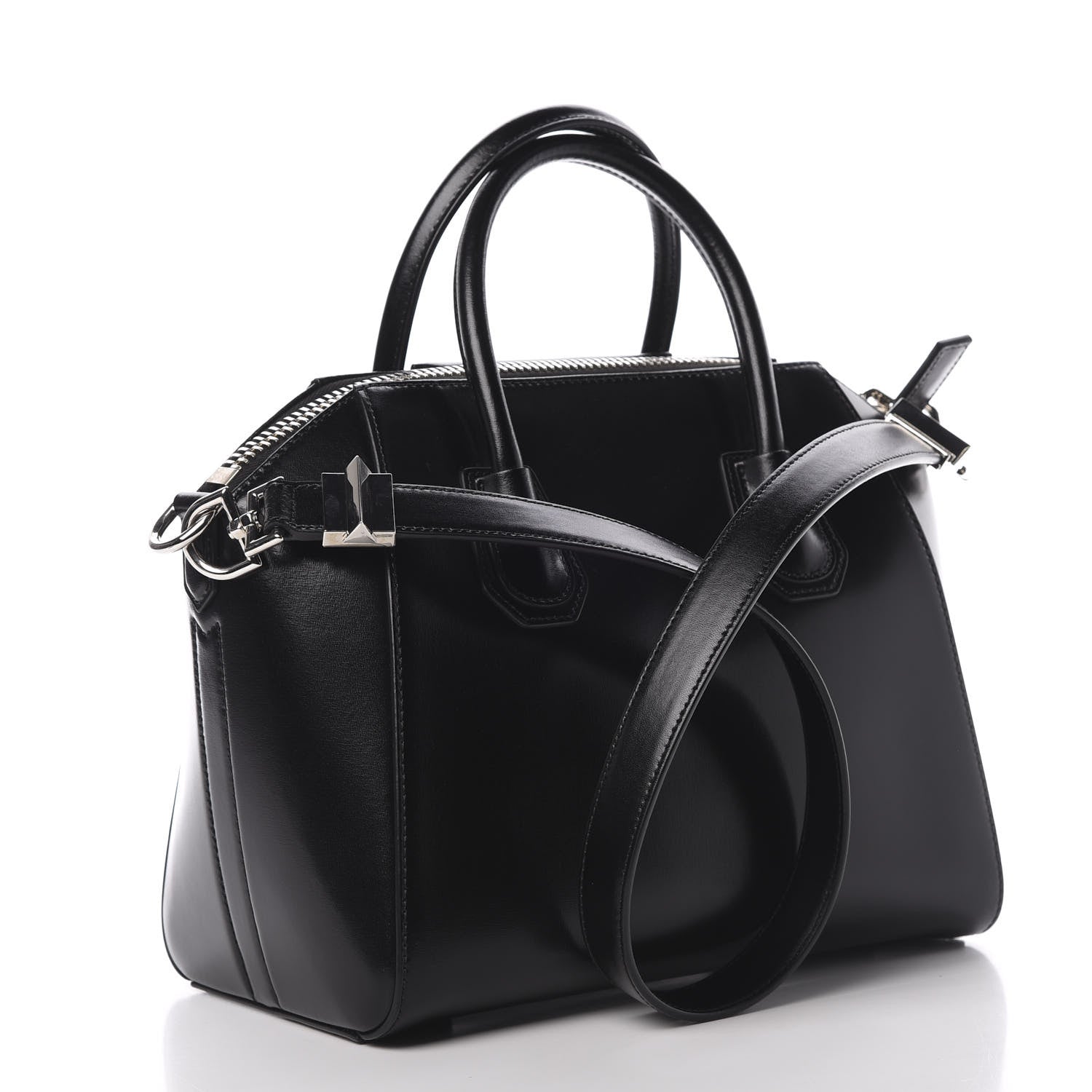 Givenchy Shiny Lord Calfskin Small Antigona Black 4 of 12