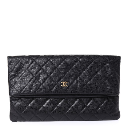 Chanel Caviar Quilted CC Beauty Clutch Black 1 of 6