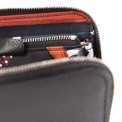 Hermes Epsom Silk'in Compact Wallet Black 9 of 11