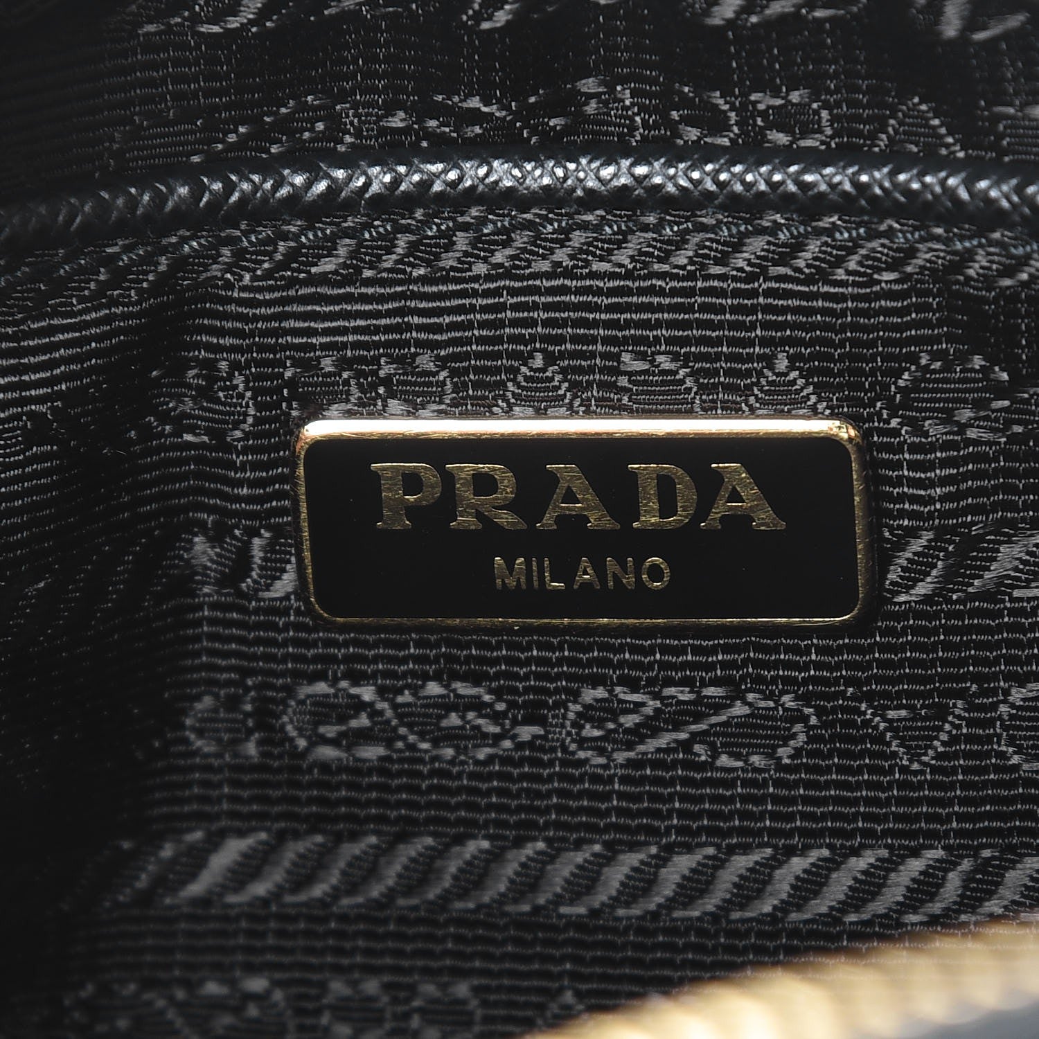 Prada Saffiano Small Camera Crossbody Bag Black 6 of 7