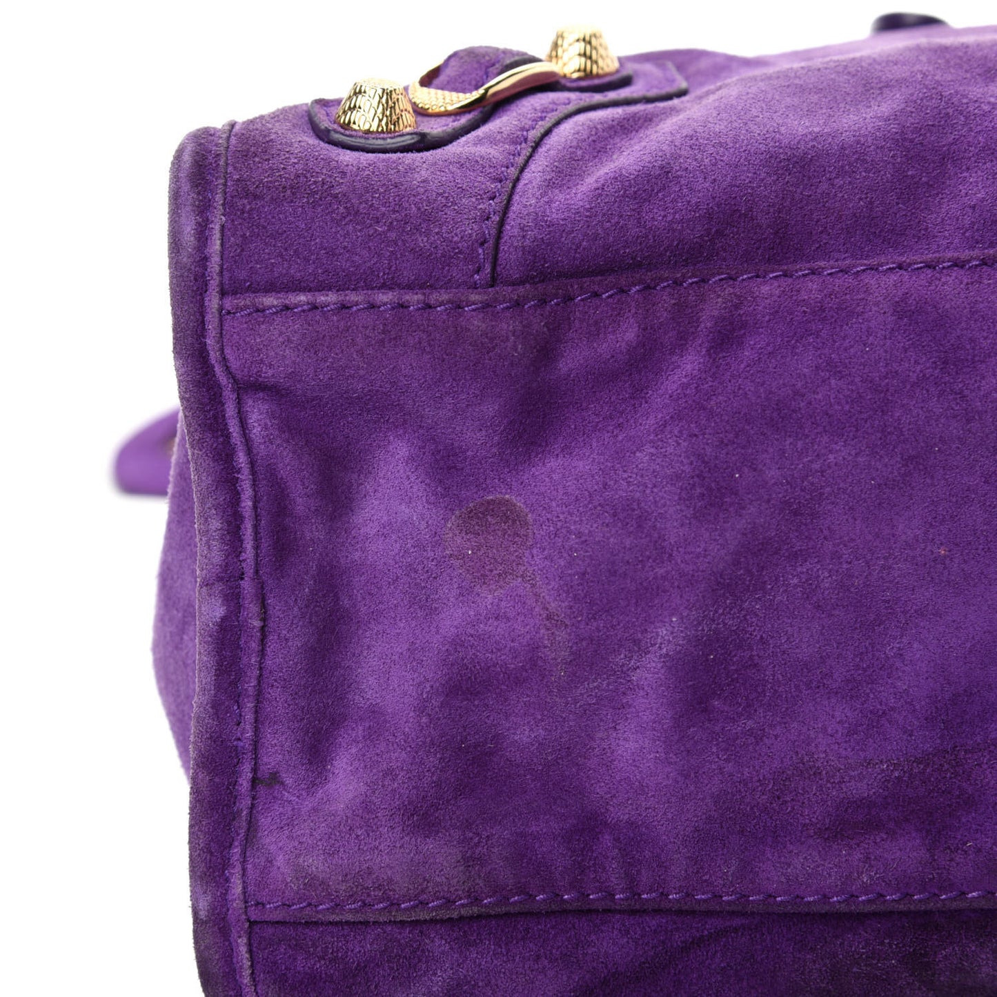 Baby Daim Suede Giant 12 Gold Hardware City Ultraviolet