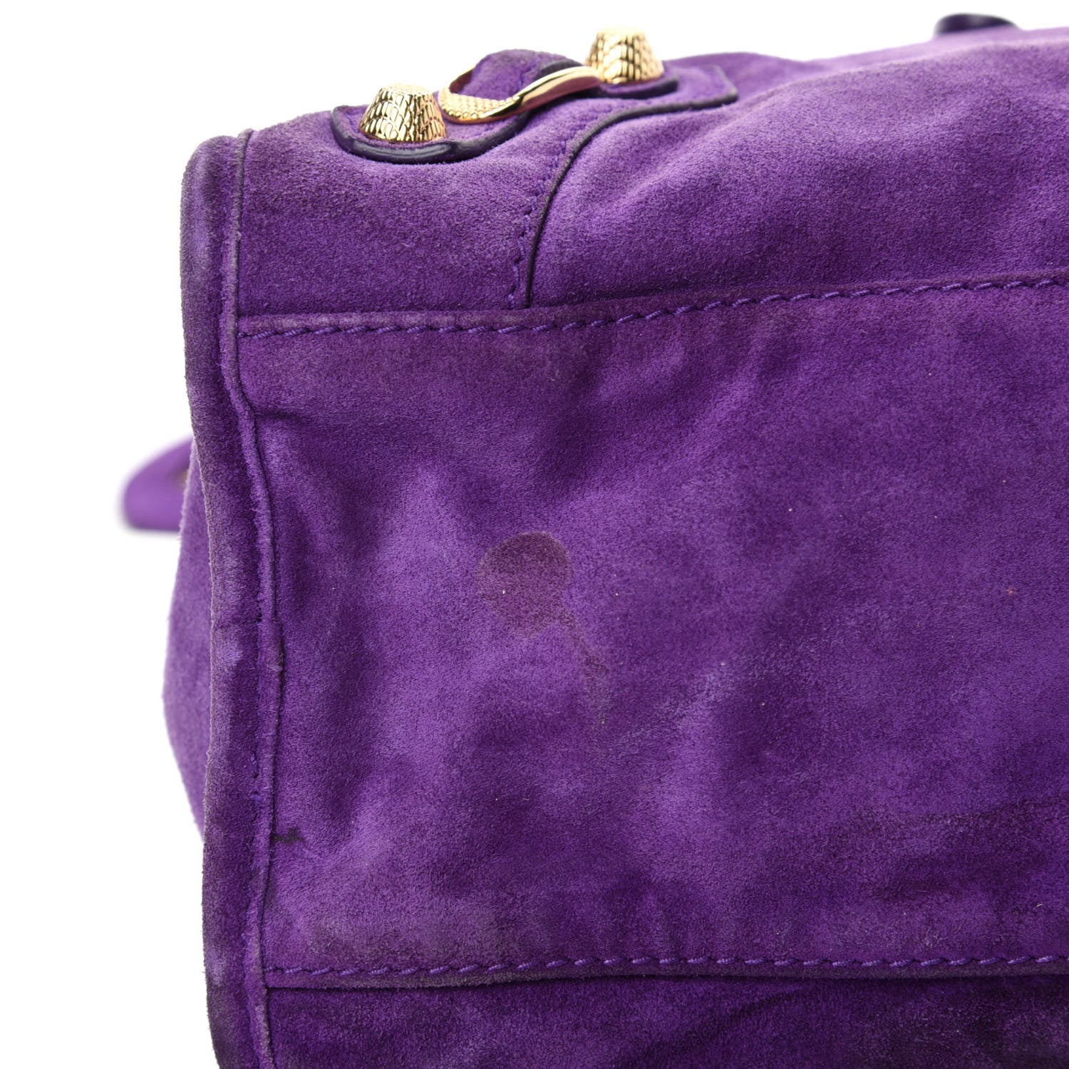 Balenciaga Baby Daim Suede Giant 12 Gold Hardware City Ultraviolet 10 of 15