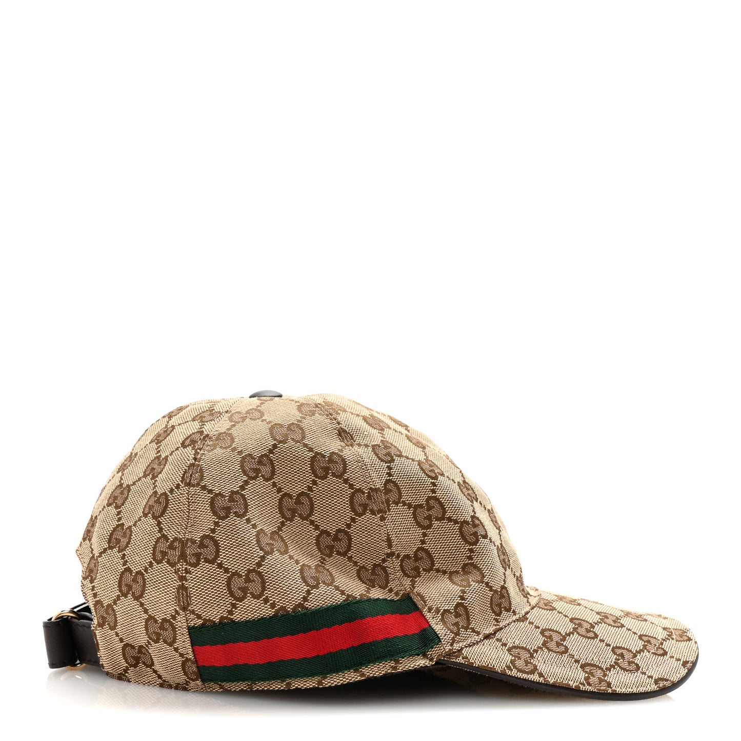 Monogram Web Baseball Hat XL Beige Cocoa