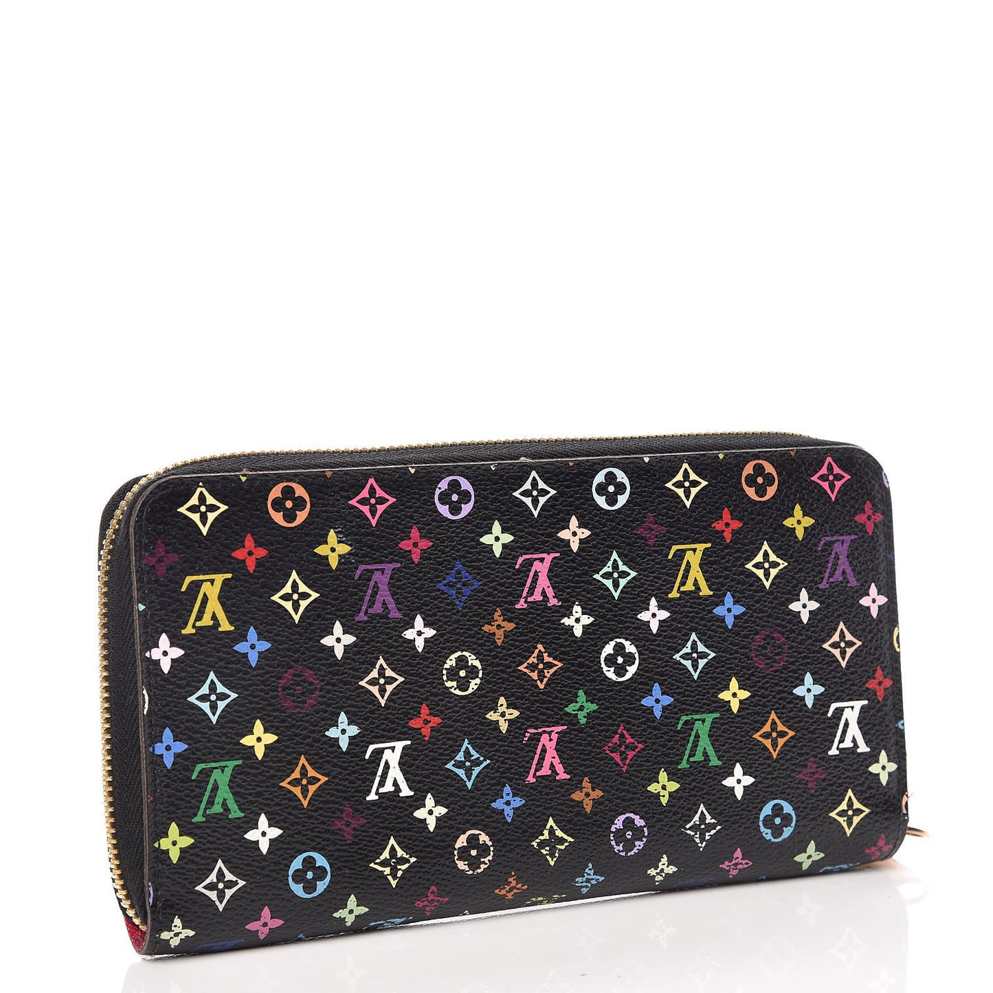 Monogram Multicolor Zippy Wallet Black Grenade