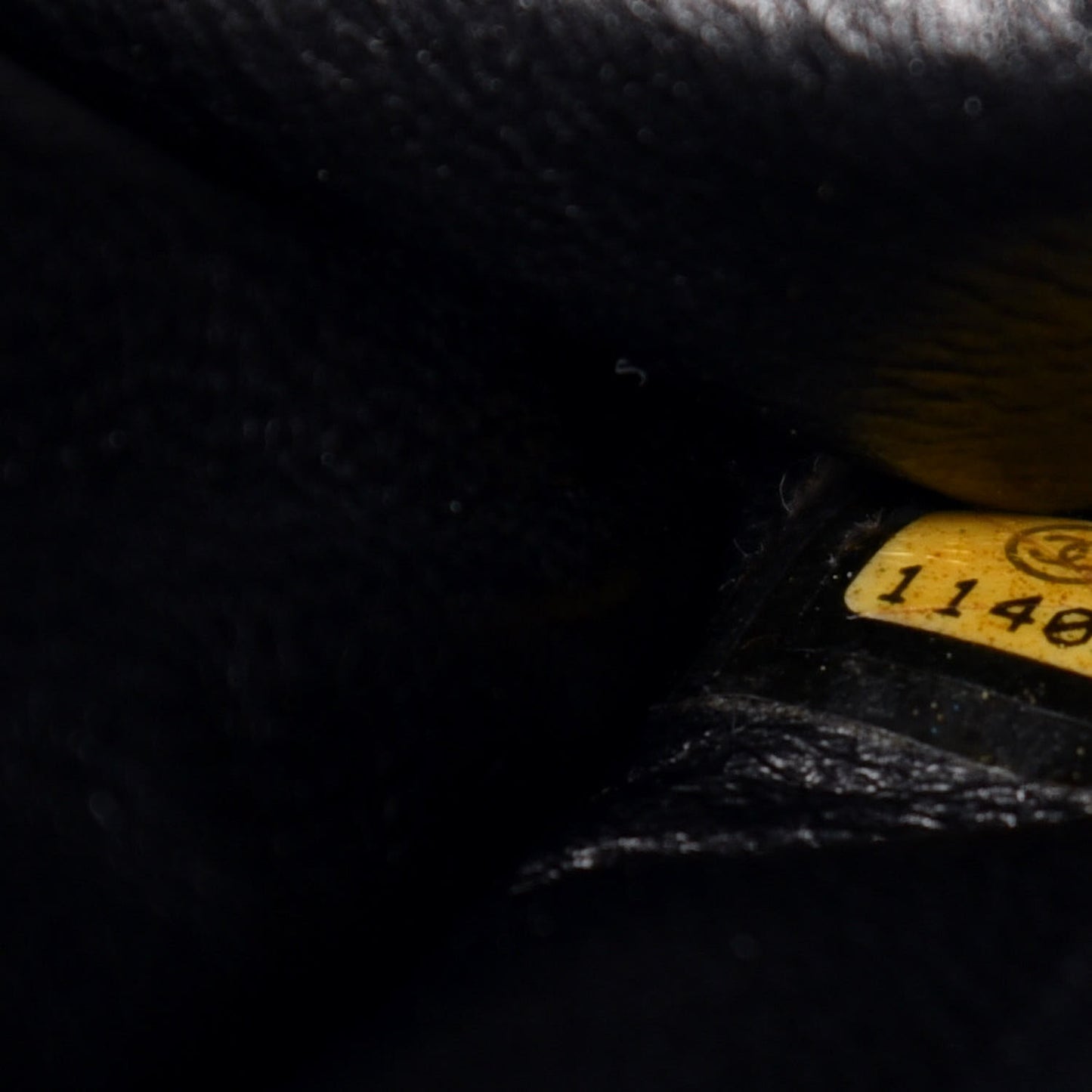 Lambskin Quilted Shoulder Bag Black