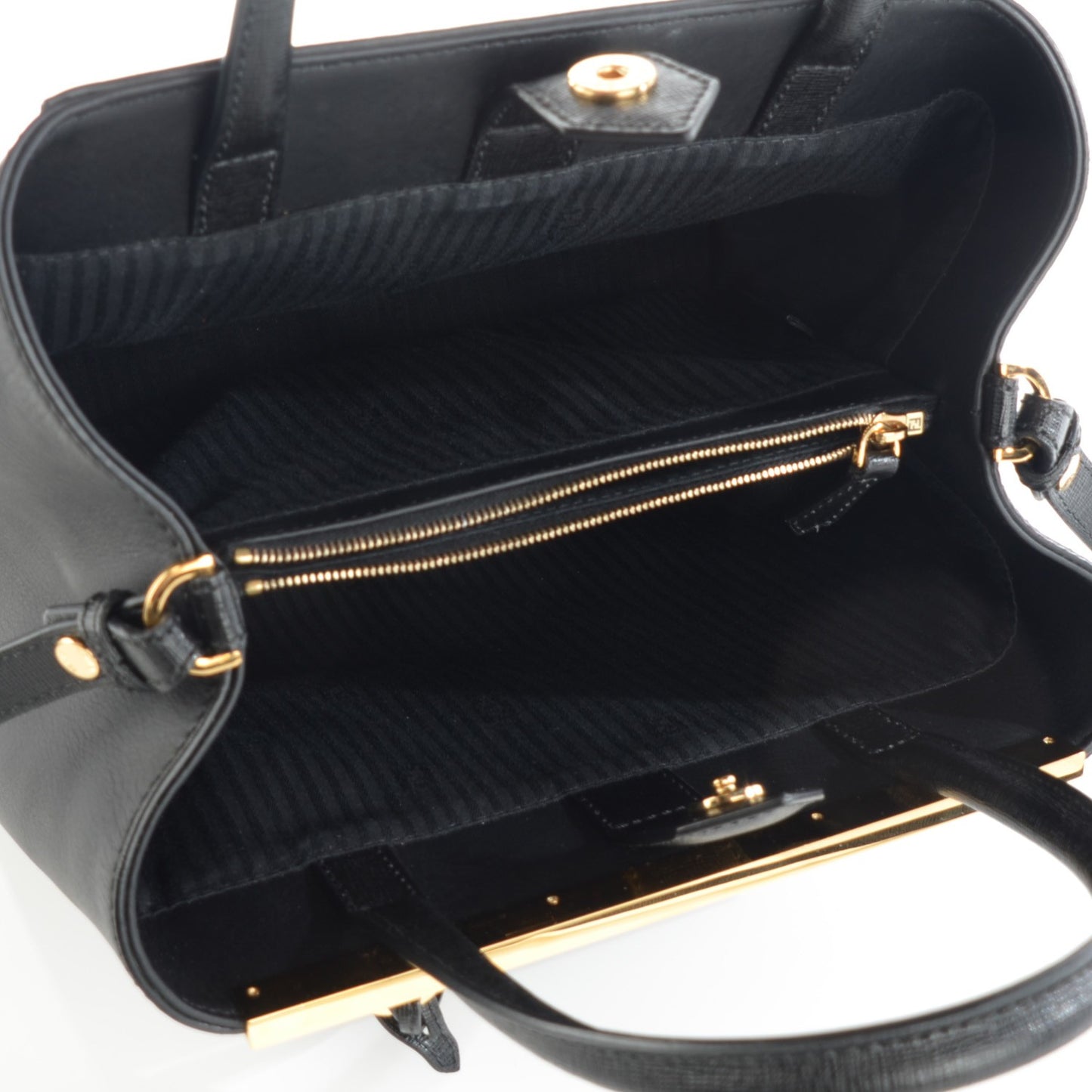 Vitello Elite Petite 2Jours Tote Black