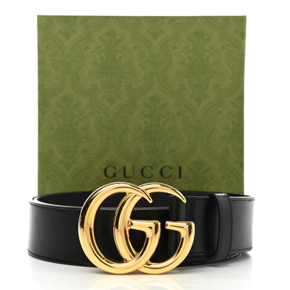 Gucci Plutone Calfskin Double G 40mm Belt 85 34 Black 4 of 4