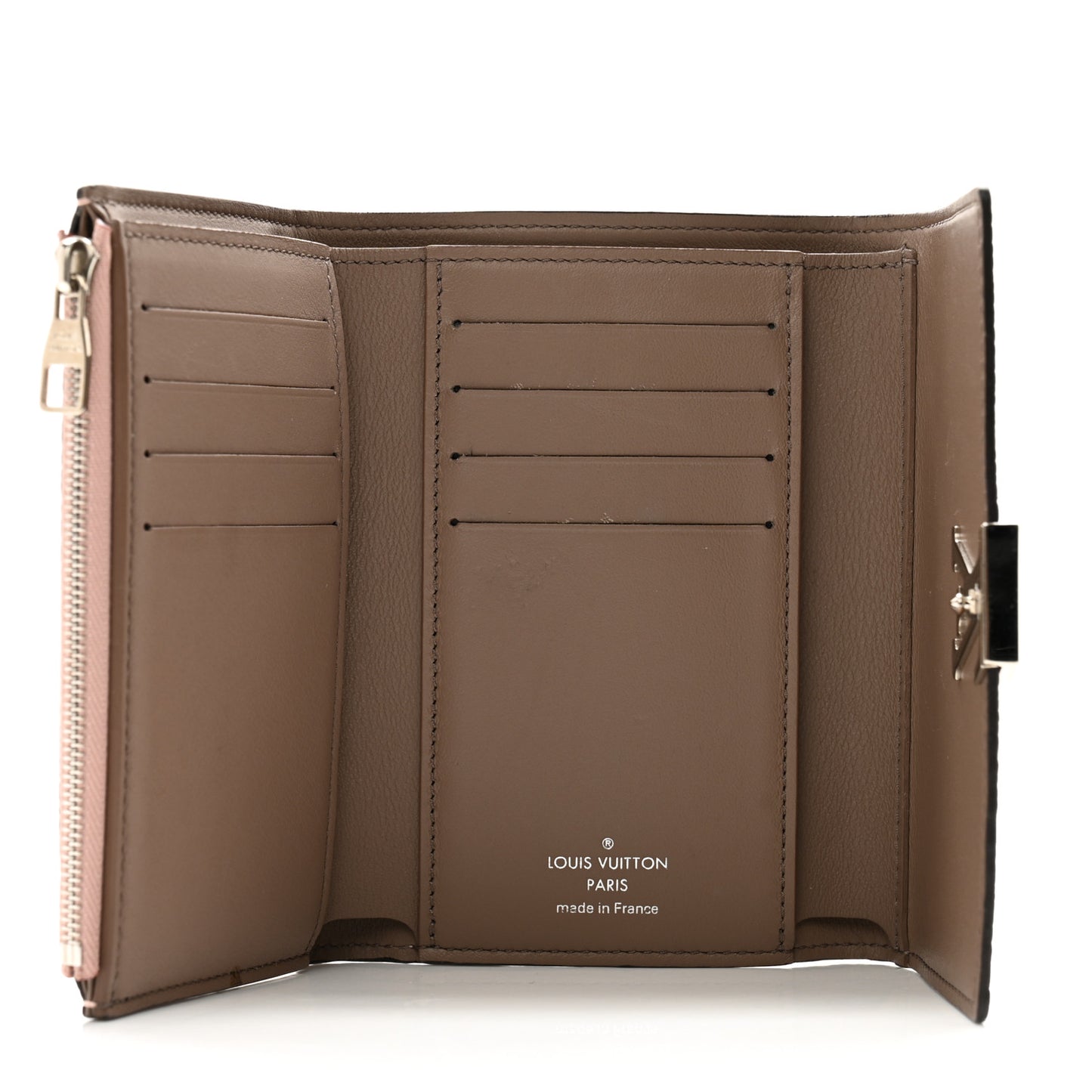 Taurillon Capucines Compact Wallet Magnolia