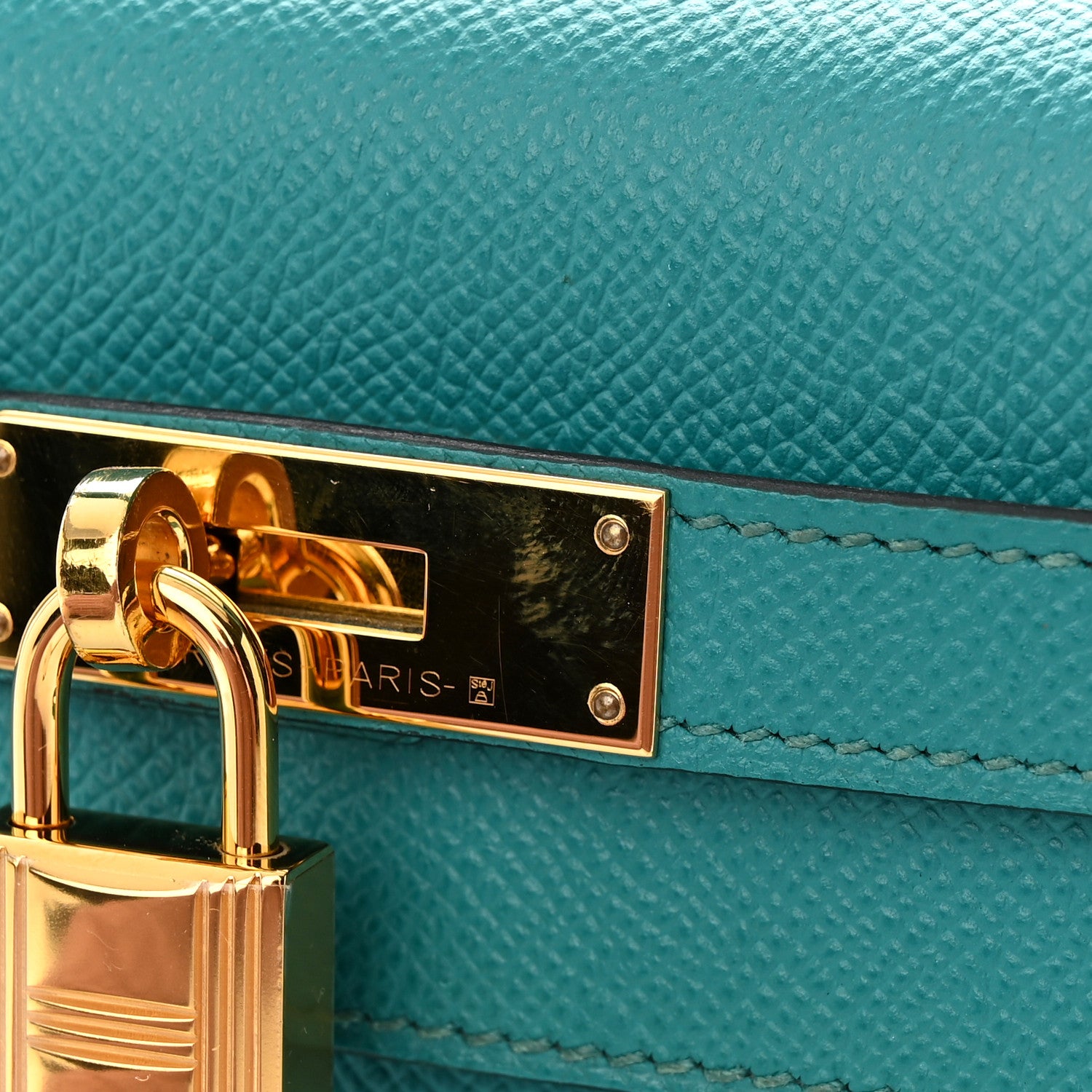 Hermes Epsom Kelly Sellier 28 Bleu Paon 23 of 30