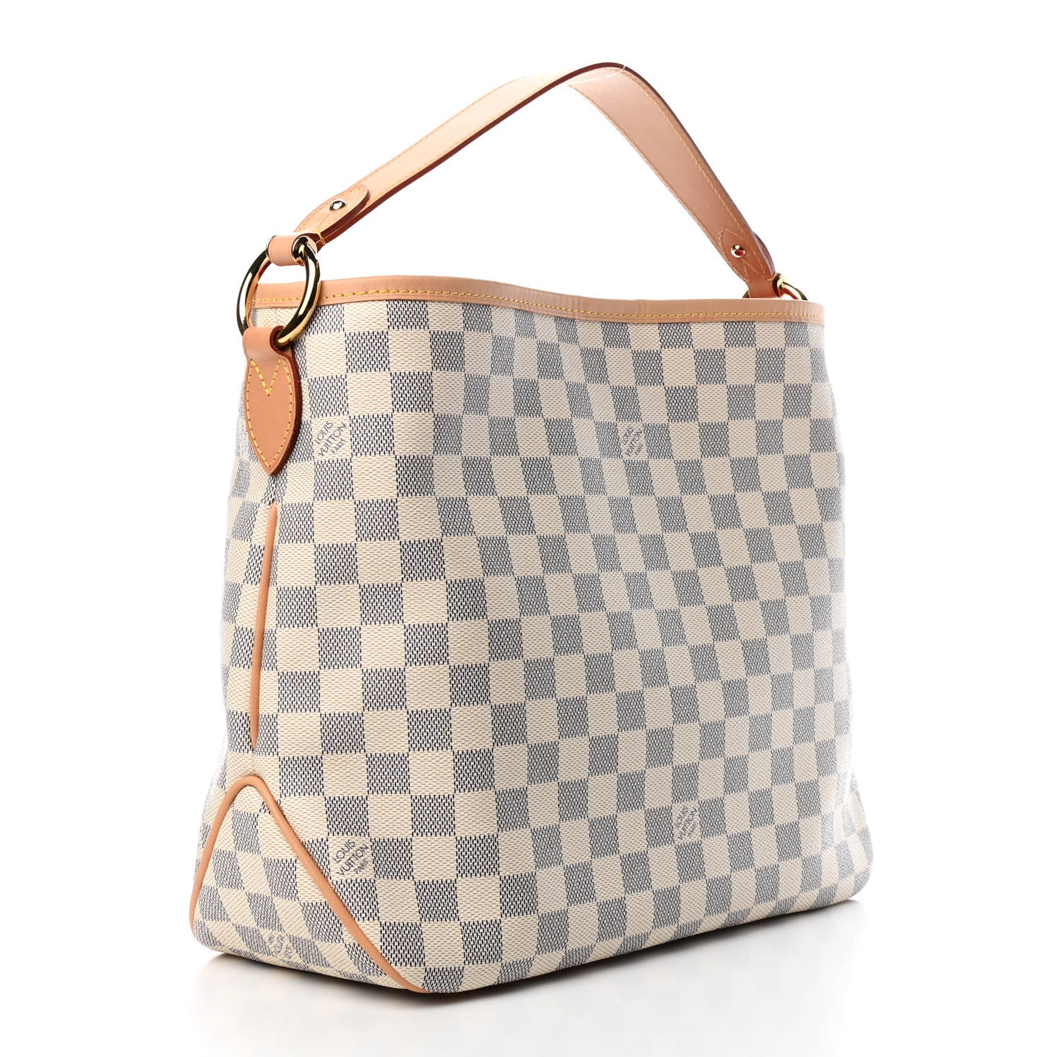 Louis Vuitton Damier Azur Delightful PM Pink 2 of 4