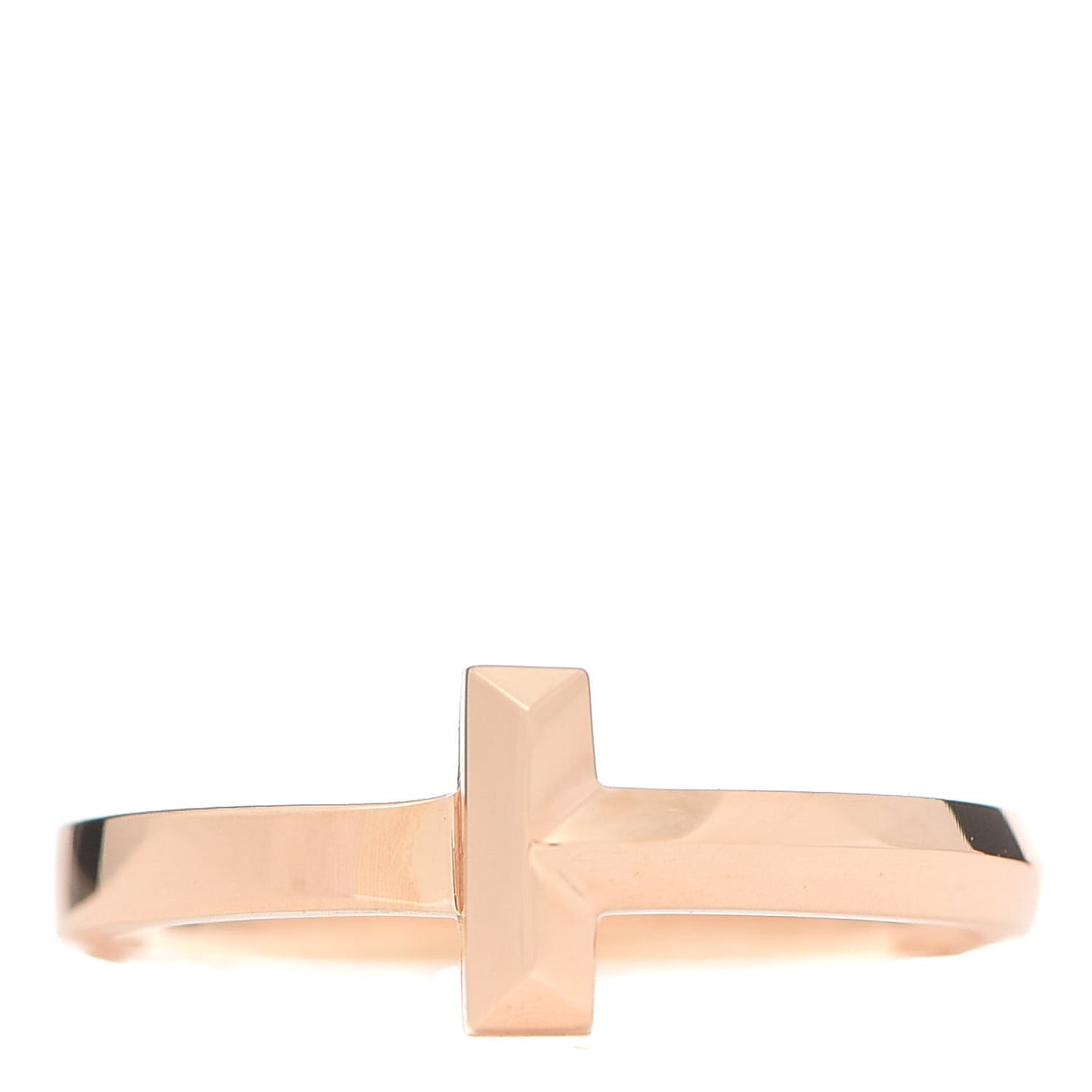 18K Rose Gold T T1 Ring 54 7