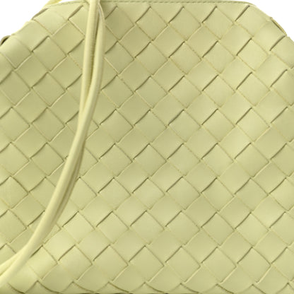 Bottega Veneta Nappa Intrecciato Small Loop Camera Bag Lemon Washed 7 of 10