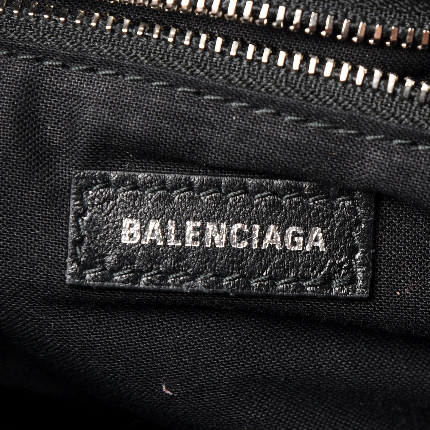 Metallic Calfskin Snakeskin Embossed Classic Silver Hardware Mini City Silver