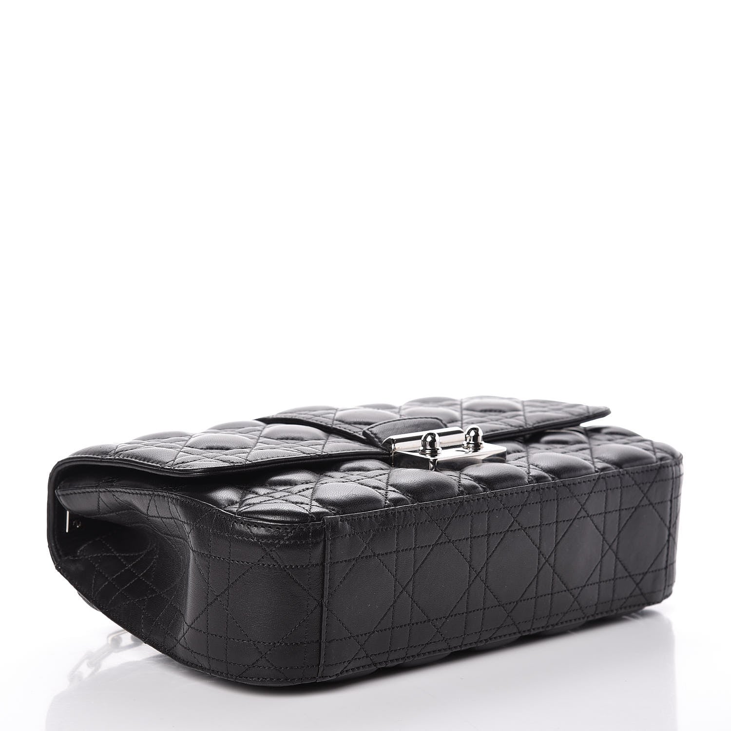 Christian Dior Lambskin Cannage Medium Miss Dior Flap Black 4 of 13