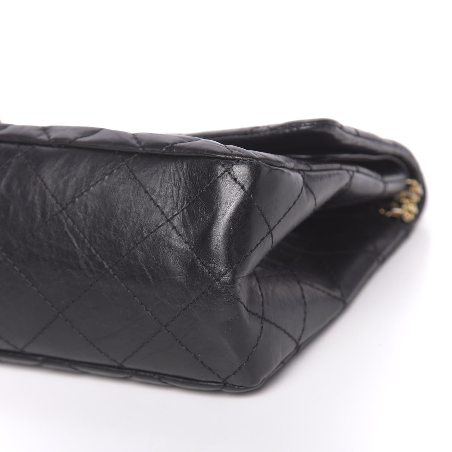 Chanel Aged Calfskin Quilted 2.55 Reissue 227 Flap Black 9 of 14