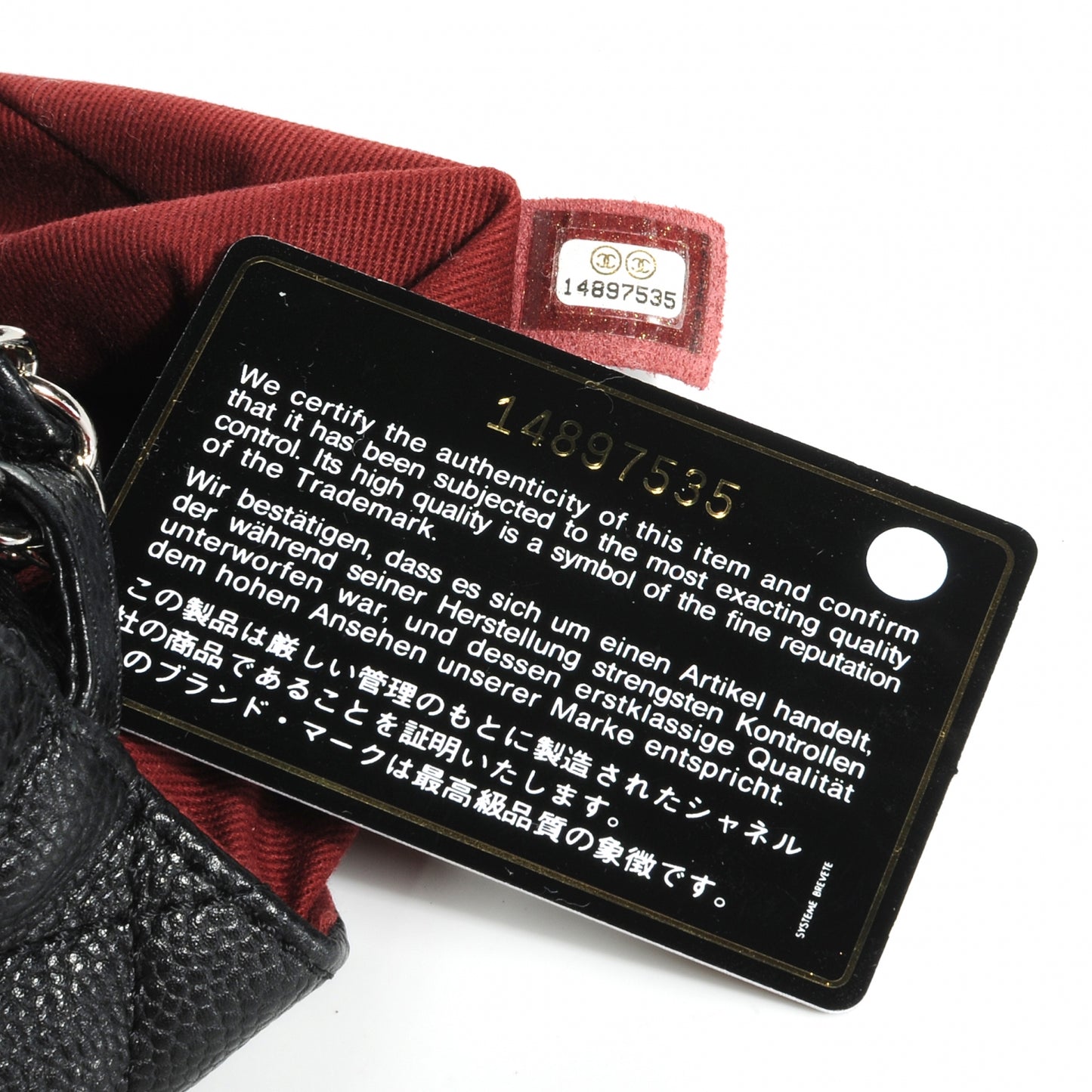 Caviar Timeless CC Flap Black