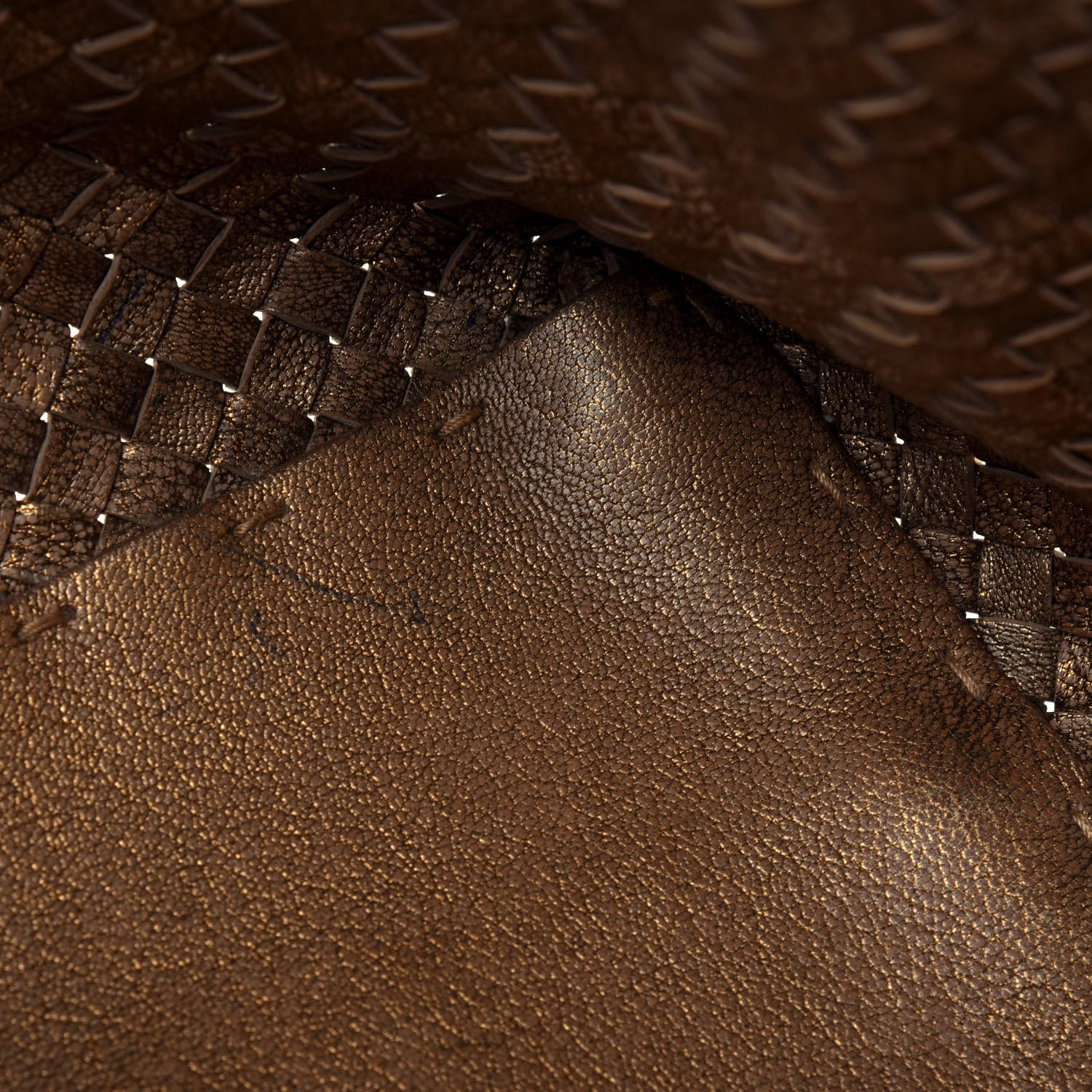 Bottega Veneta Chevre Intrecciato Medium Cabat Ottone 10 of 26