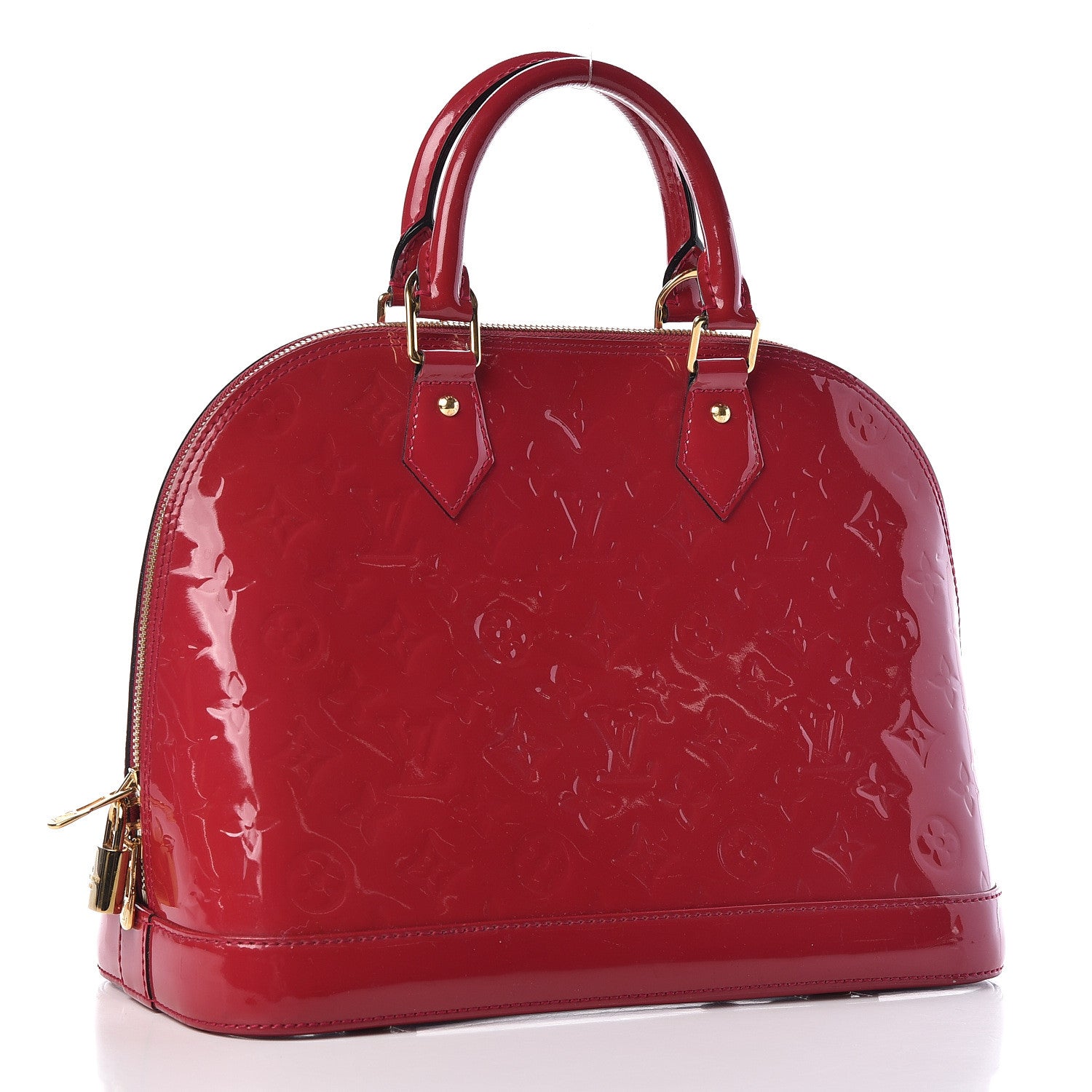 Louis Vuitton Vernis Alma PM Rose Indien 3 of 10