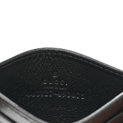 Gucci Calfskin Matelasse GG Marmont Card Holder Black 6 of 7