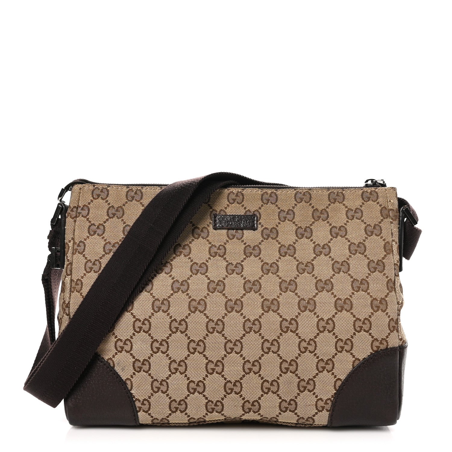 Gucci Monogram Joy Messenger Bag Dark Brown 1 of 10