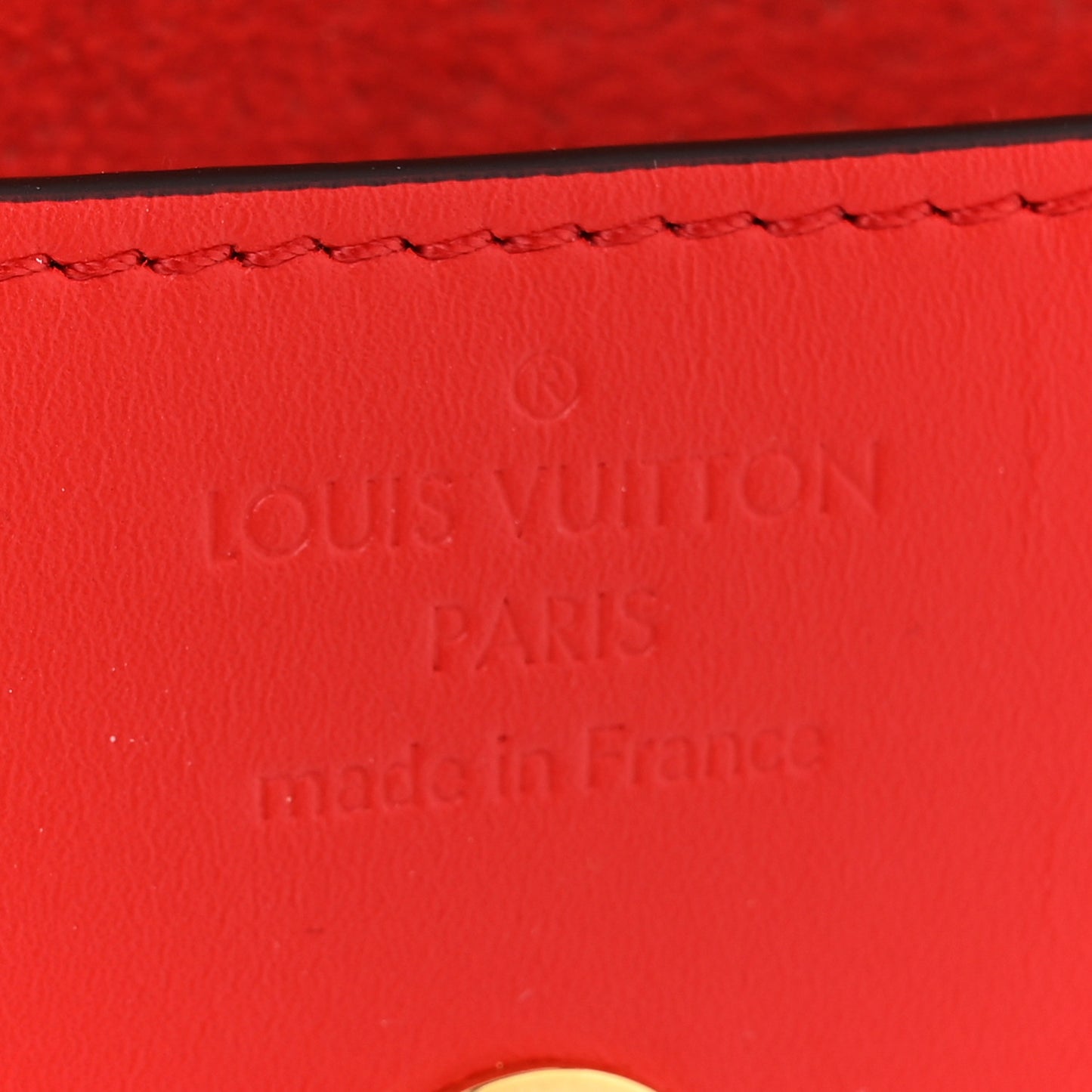 Monogram Woody Sunglass Case Rouge