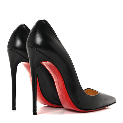 Christian Louboutin Kid Pigalle Follies 120 Pumps 36 Black 4 of 7