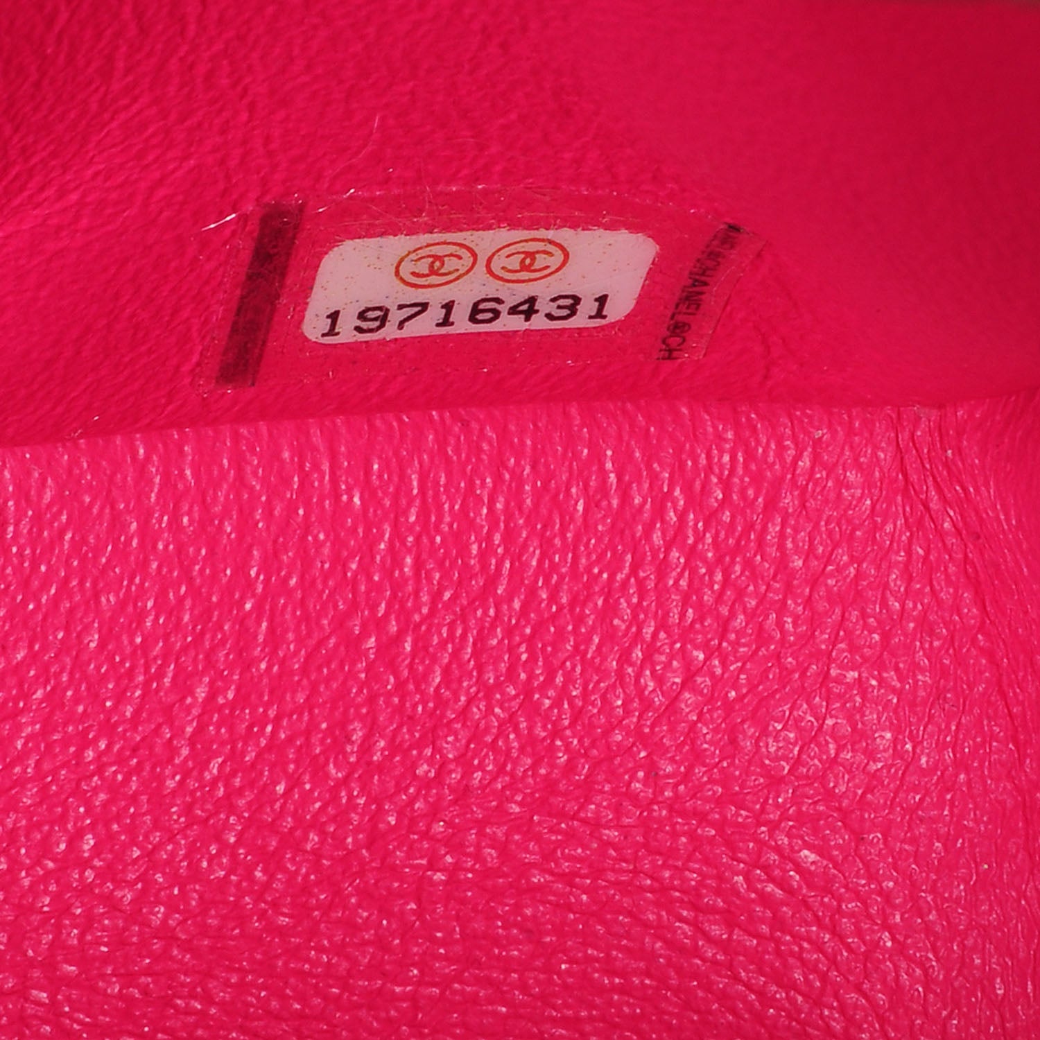 Chanel Lambskin Quilted Mini Flap Dark Pink 9 of 10