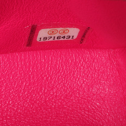 Chanel Lambskin Quilted Mini Flap Dark Pink 9 of 10