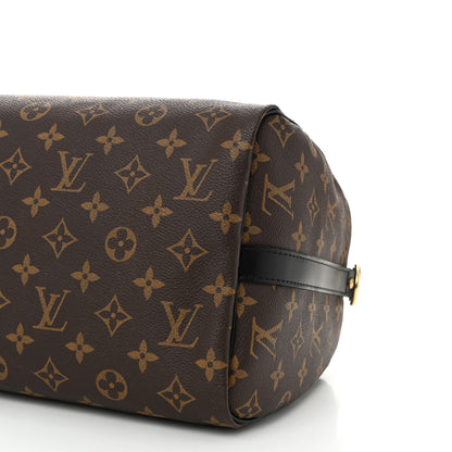 Louis Vuitton Monogram My World Tour Speedy Bandouliere 30 Black 10 of 10